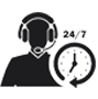 Dedicated Team to manage your bookings and journey.