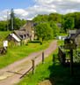 l'entrée des forges de paimpont