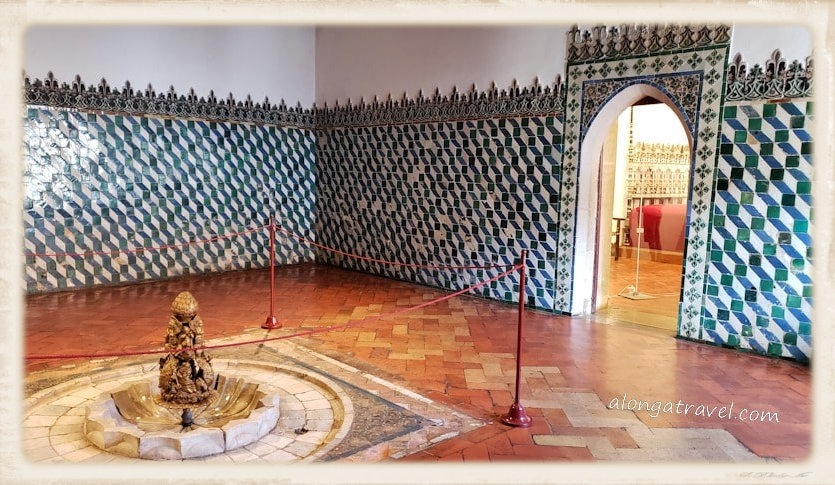 Arab Room (Sala dos Árabes) in National Palace of Sintra 