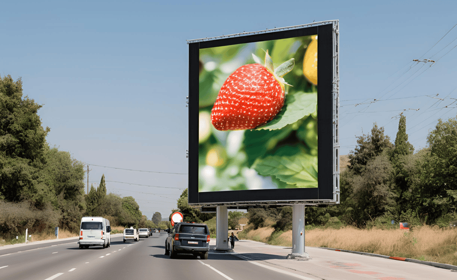digital sign board outdoor