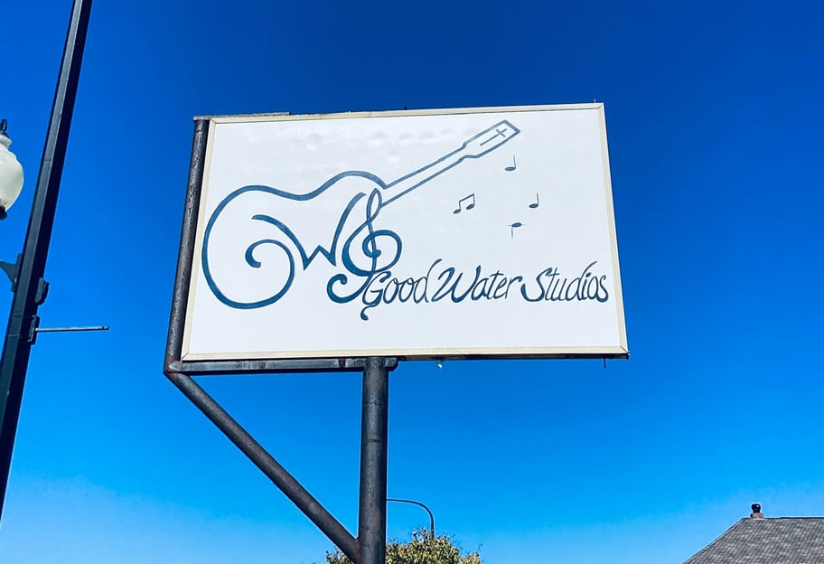 Guitar lessons at Good Water Studios