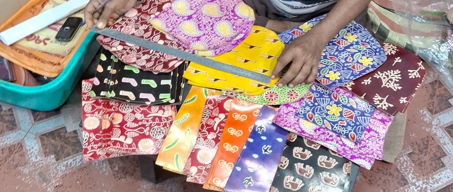 hand  painted genuine leather bag