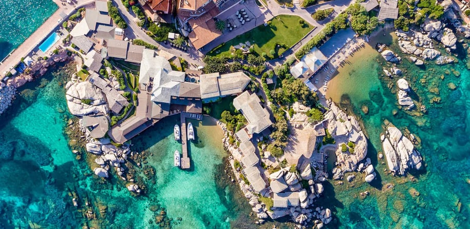 Hôtel & Spa des Pêcheurs von Oben