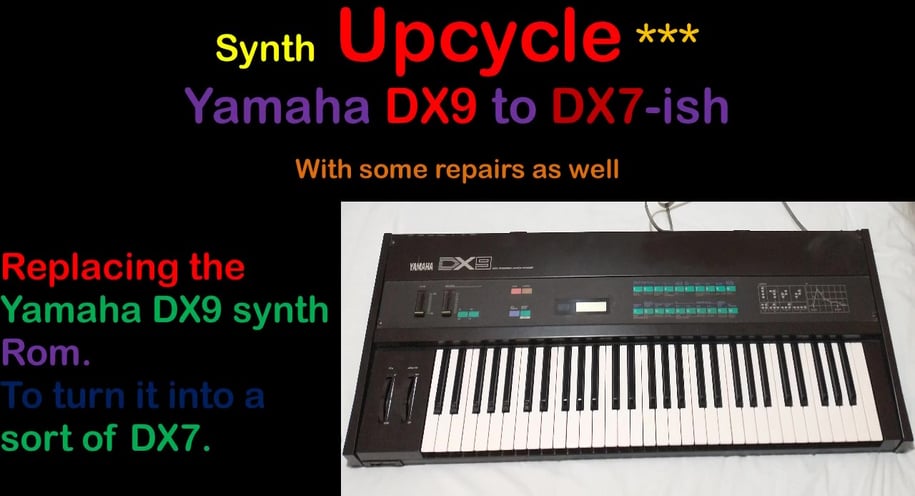 Yamaha DX9 Upcycle to DX7