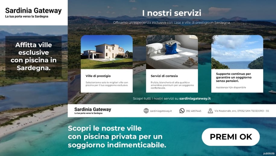 Prenota ora il tuo soggiorno a San Teodoro: ville esclusive e case accoglienti con SardiniaGateway