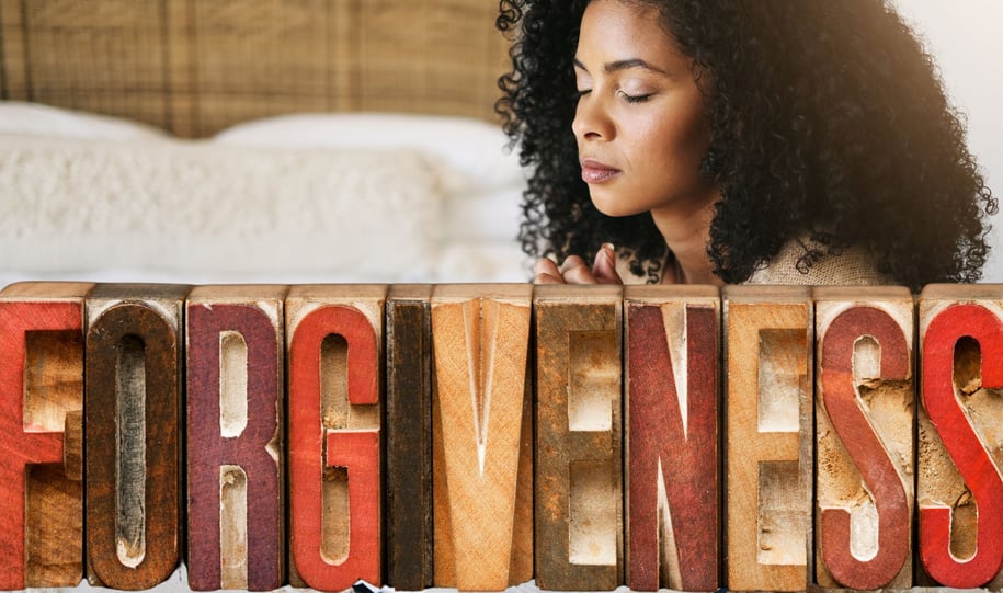 Woman Forgiving