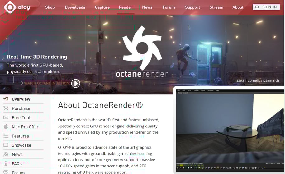 octane render