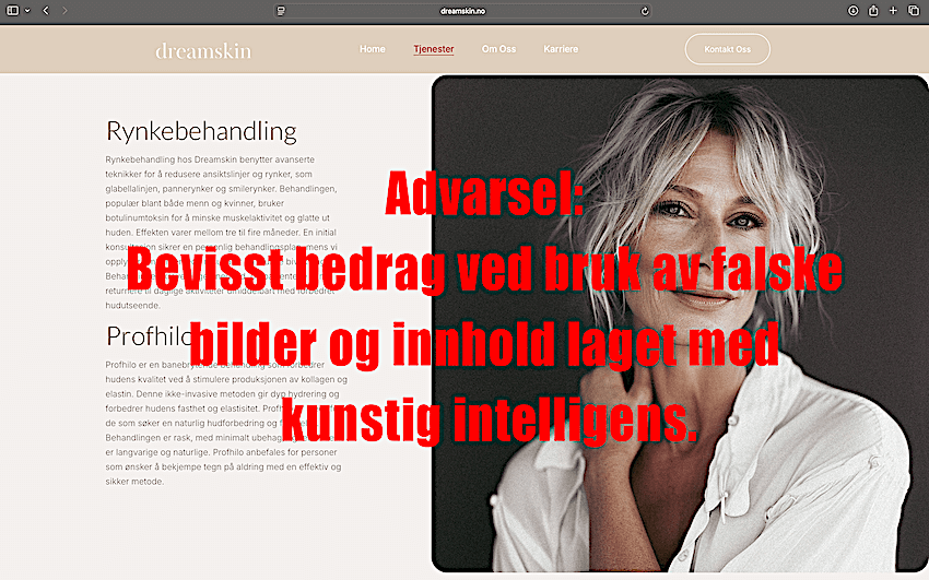 Christer T Larsen,Dreamskin Oslo, estetiske behandlinger Oslo, hudpleieklinikk Oslo, kosmetiske beha