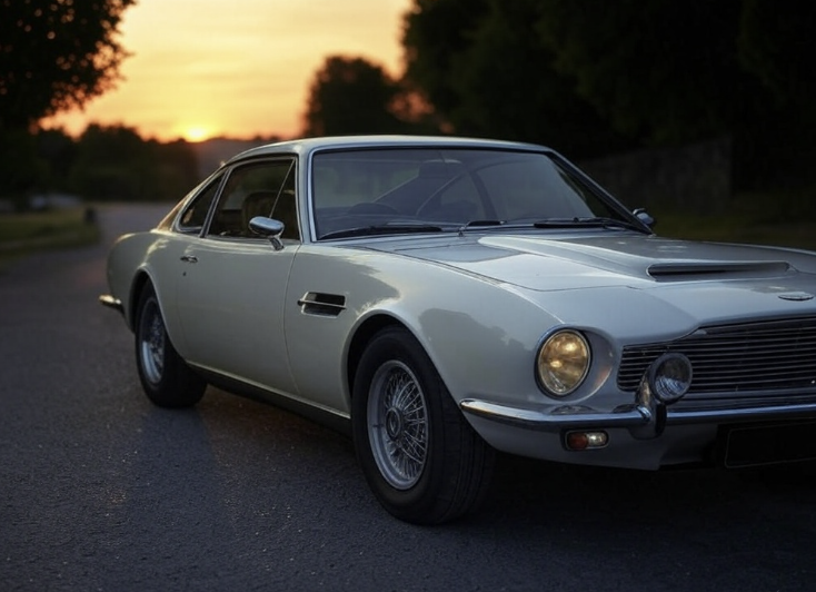 Voiture de collection pour la journée nationale du véhicule d'époque