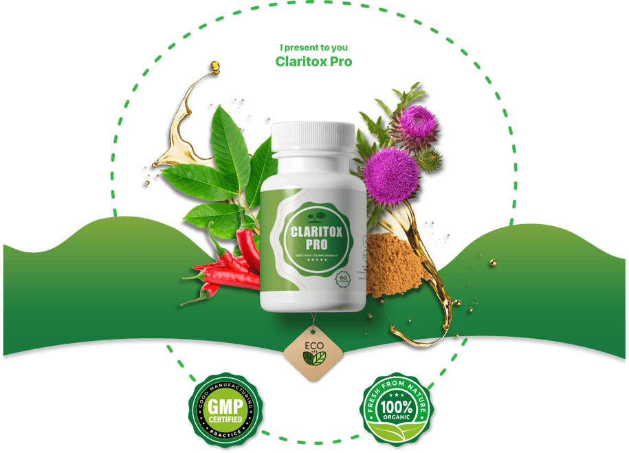 Claritox pro gmp certified 100% organic