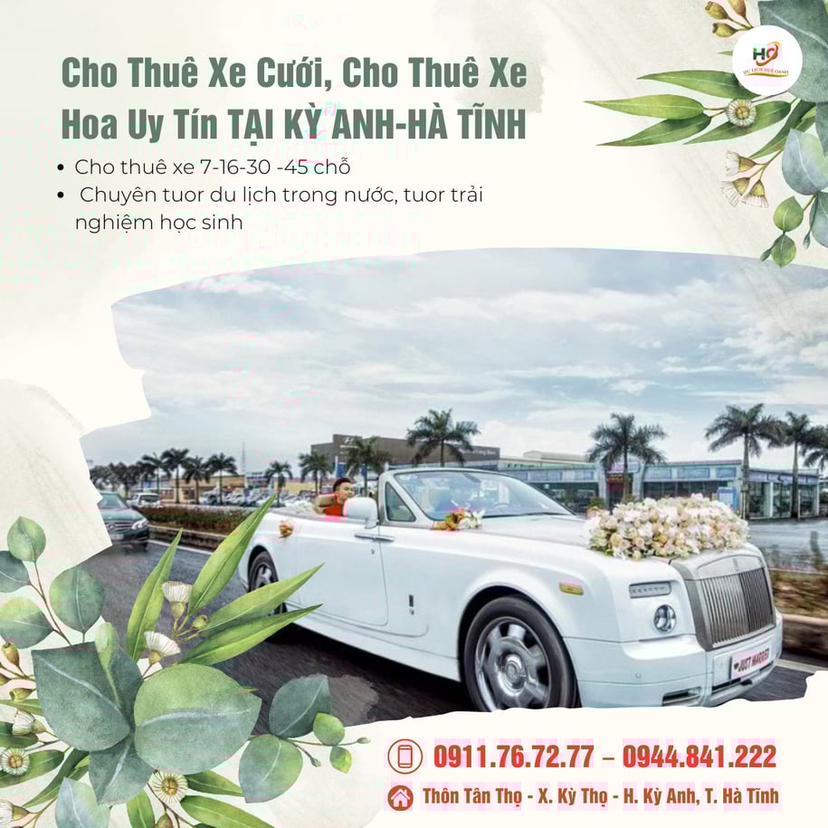 Dịch vụ cho thuê xe đa dạng, phù hợp với mọi nhu cầu Chúng tôi cung cấp dịch vụ cho thuê xe từ 7, 16