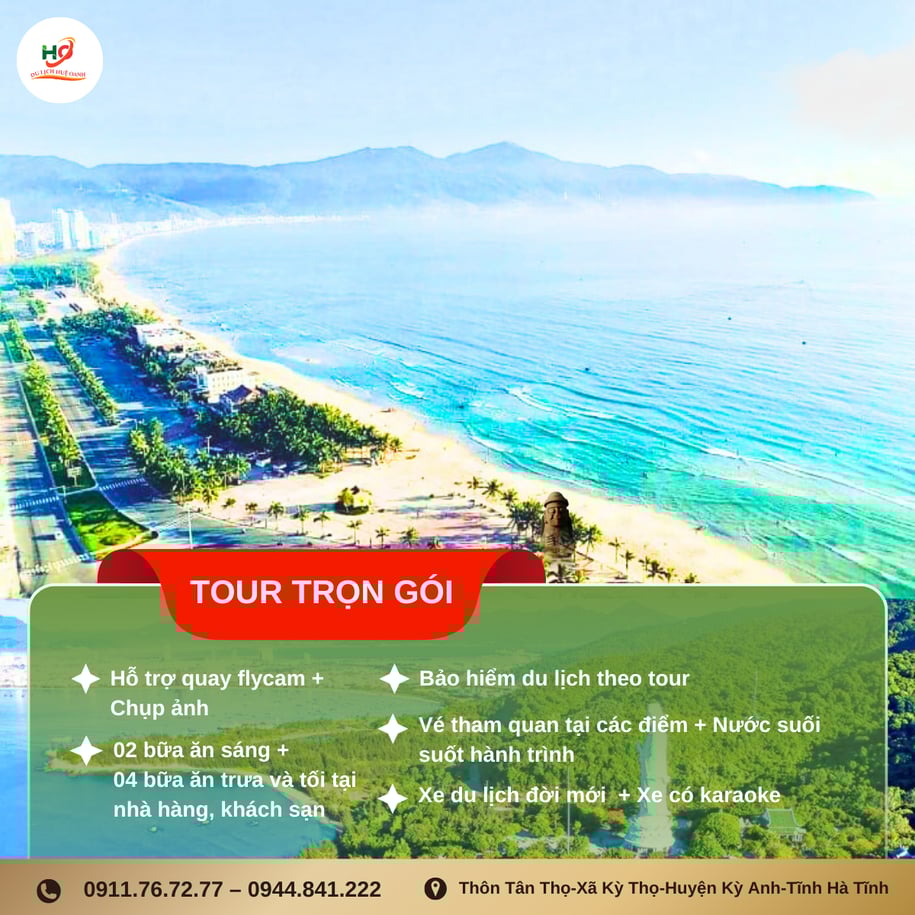 Tour Tham Quan Đà Nẵng-Hội An-Quảng Nam