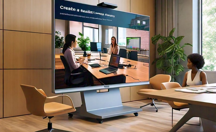 portable video wall