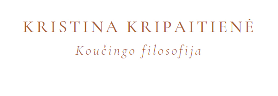 Koučingo filosofija-asmeninės koučingo sesijos logo