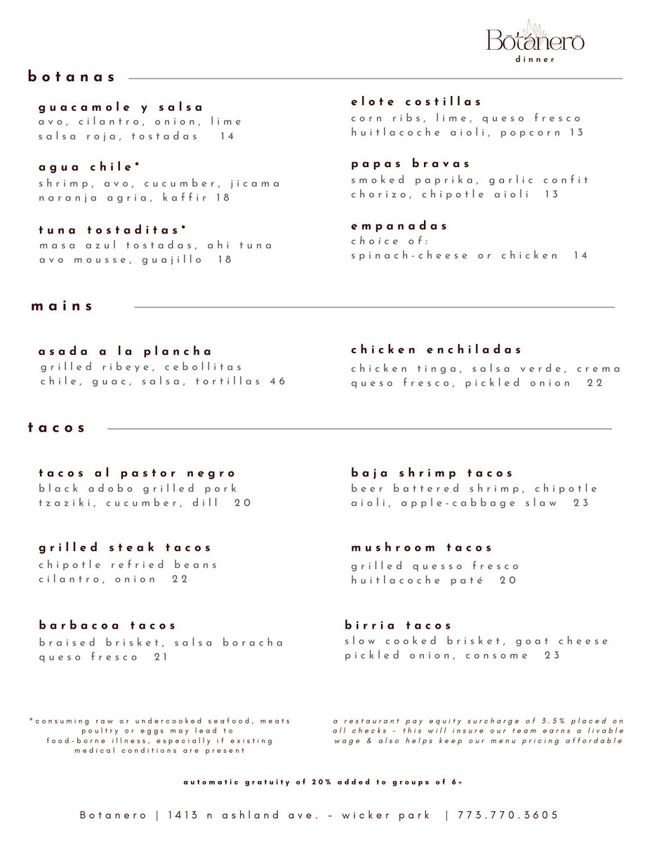 botanas - mexican food - tacos - best tacos chicago - cocktail lounge - Birria