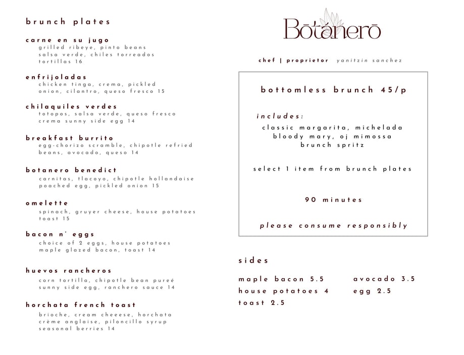 Bottomless Brunch - Mimosas - Patio Brunch - Best Brunch Chicago - Brunch Wicker Park - Bloody Mary