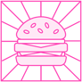 Icono hamburguesa Santa Lola