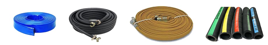 Manguera para impulsión de aire comprimido y agua, compresores de obra pública, minas y canteras.