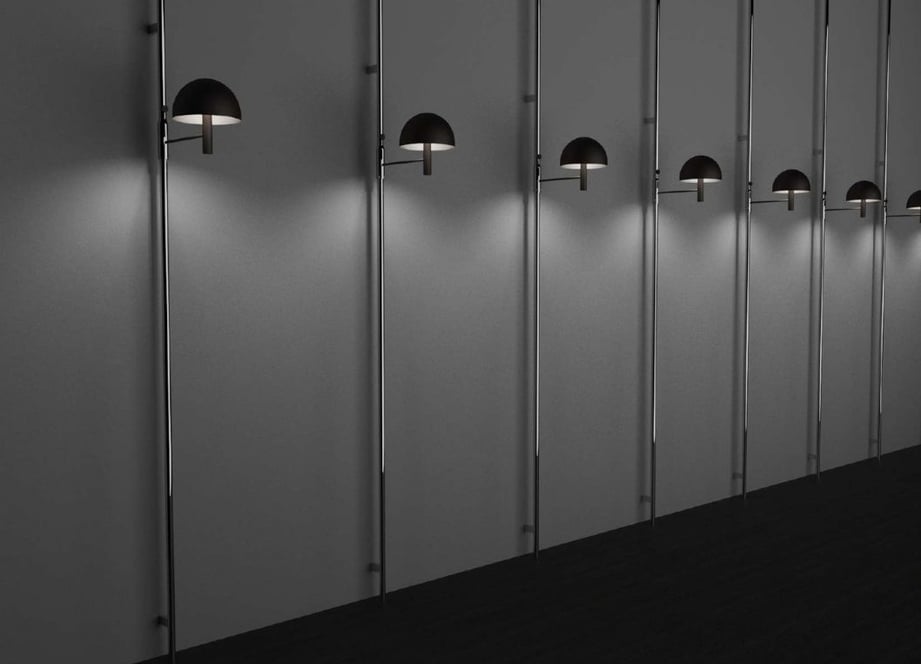 foco iluminación regulable altura
