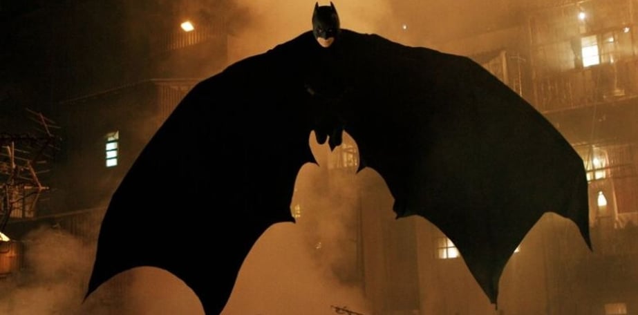 Christian Bale dans Batman begins 