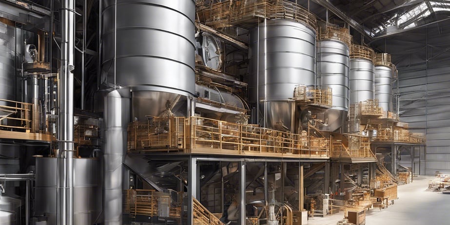 factories with smoke under cloudy sky