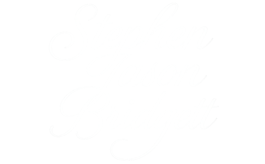 Logo image of Stephen Jason Bridgett's full name.