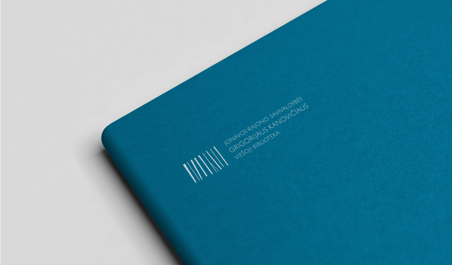 Kanovičiaus bibliotekos logotipas