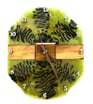 13''Modern Epoxy and Wood Wall Clock, Wooden and Epoxy Clock for Wall, Epoxy Wall Clock.