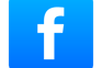 a facebook logo with the word facebook on it