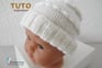 patron layette bonnet à tricoter