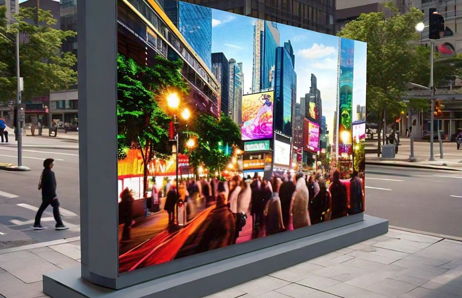 outdoor advertising screen