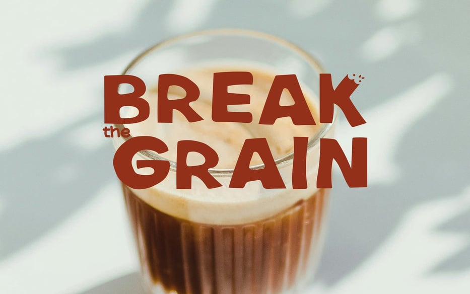 Identité visuelle - Break the grain - coffee par Soleado studio