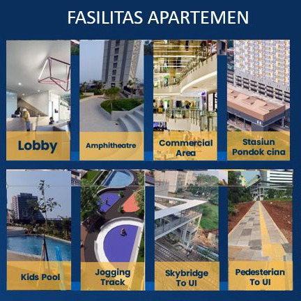 fasilitas apartemen mahata