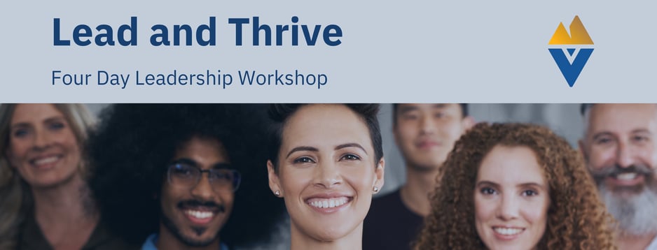 Lead and Thrive workshop banner
