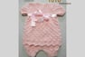 patron tuto robe modèle tricot bebe