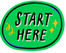 Start Here Sticker