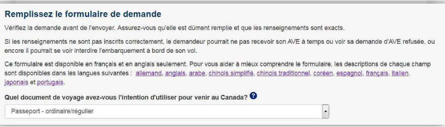 Voyage CANADA - AVE