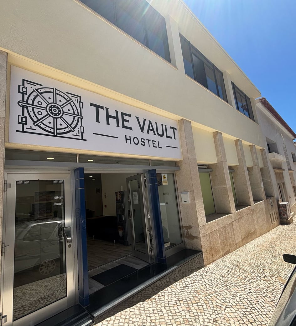 The Vault Hostel — interior