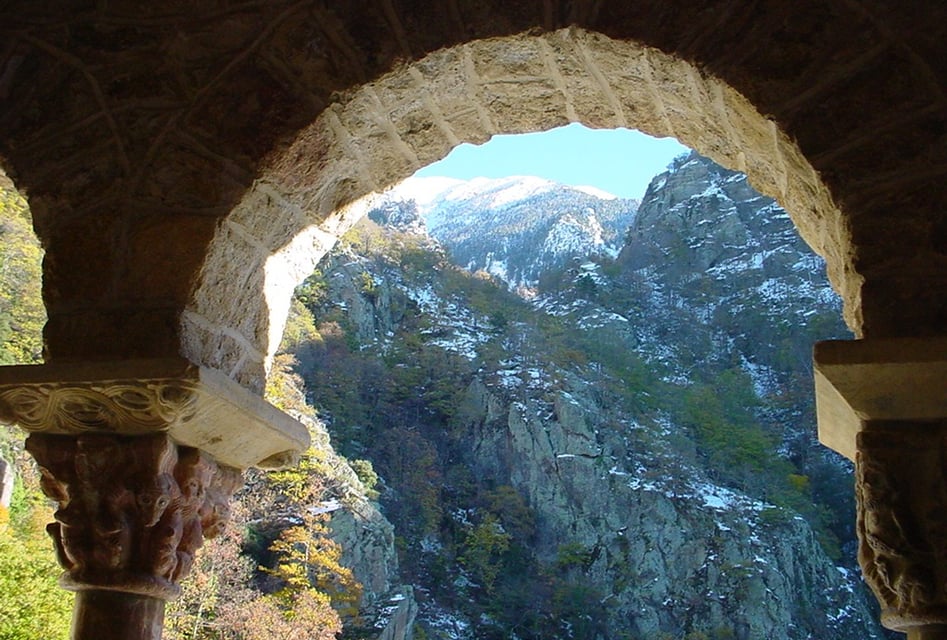 High up in the Pyrenees