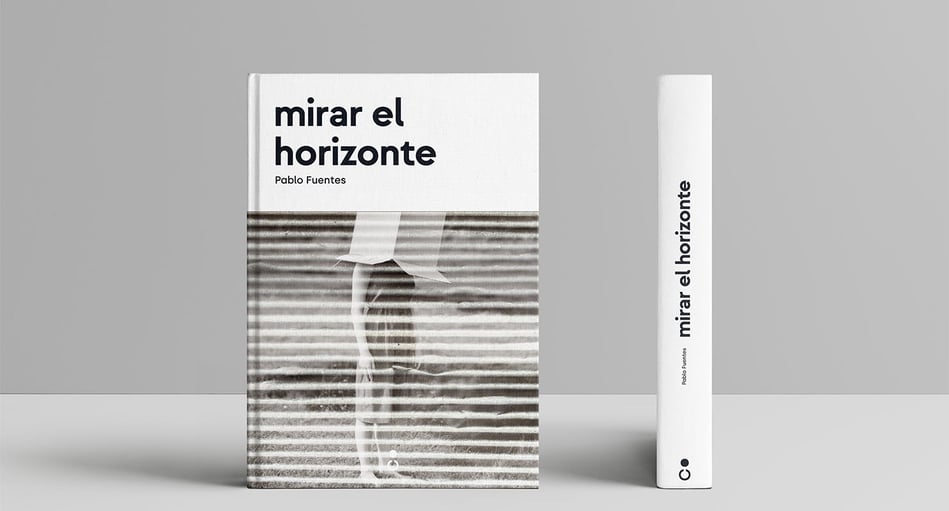 Vista frontal y lomo del libro Mirar el horizonte publicado por EDITORIAL CONTRAFORMA