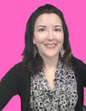 teacher kelly tag against pink background