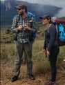 Turistas en su segundo día de caminata durante el Trekking Roraima