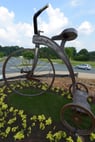 Chasing the Wind - Public Art Sculpture by Jeff Hackney