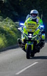 Tour of Britain Wrexham stage two, Police safety bike