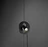 FEEL UP: Lámpara colgante de diseño minimalista con esfera de luz central