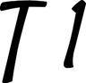 T1 logo