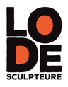 Lode Sculpteure, sculptures figuratives et symboliques, émotions,  logo