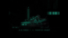 Scene from dark animation - sneaker scan with barcode graphics sliding around it