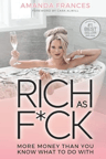 a woman in a bathtub with a glass of champagne