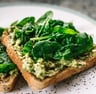avocado-toast-with-spinach